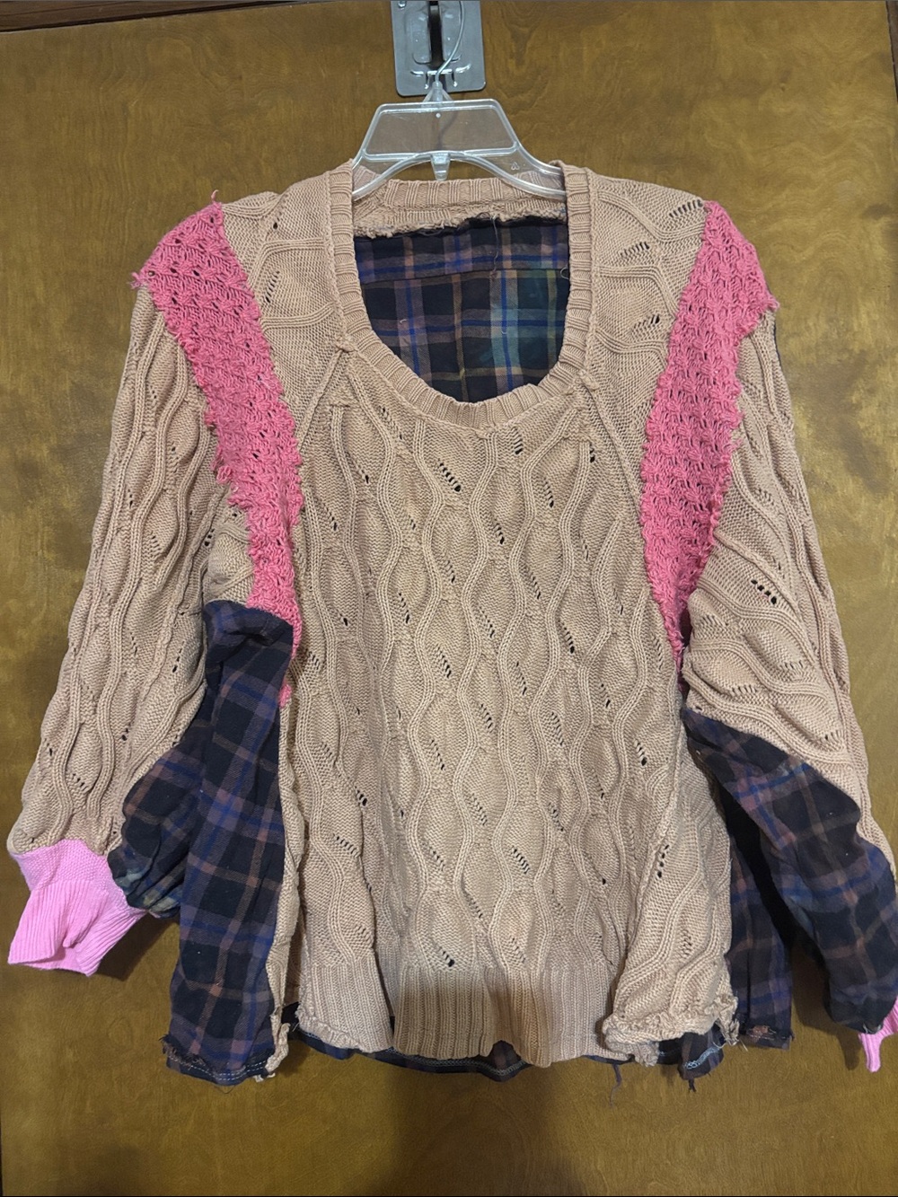 Upcycled/Remade sweater from Painted Oyster.